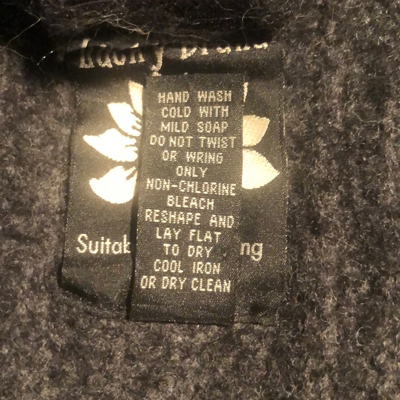 Lucky Brand Cardigan Sz Large Suitable for Framing - Picture 6 of 6